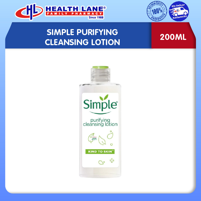 SIMPLE PURIFYING CLEANSING LOTION (200ML)